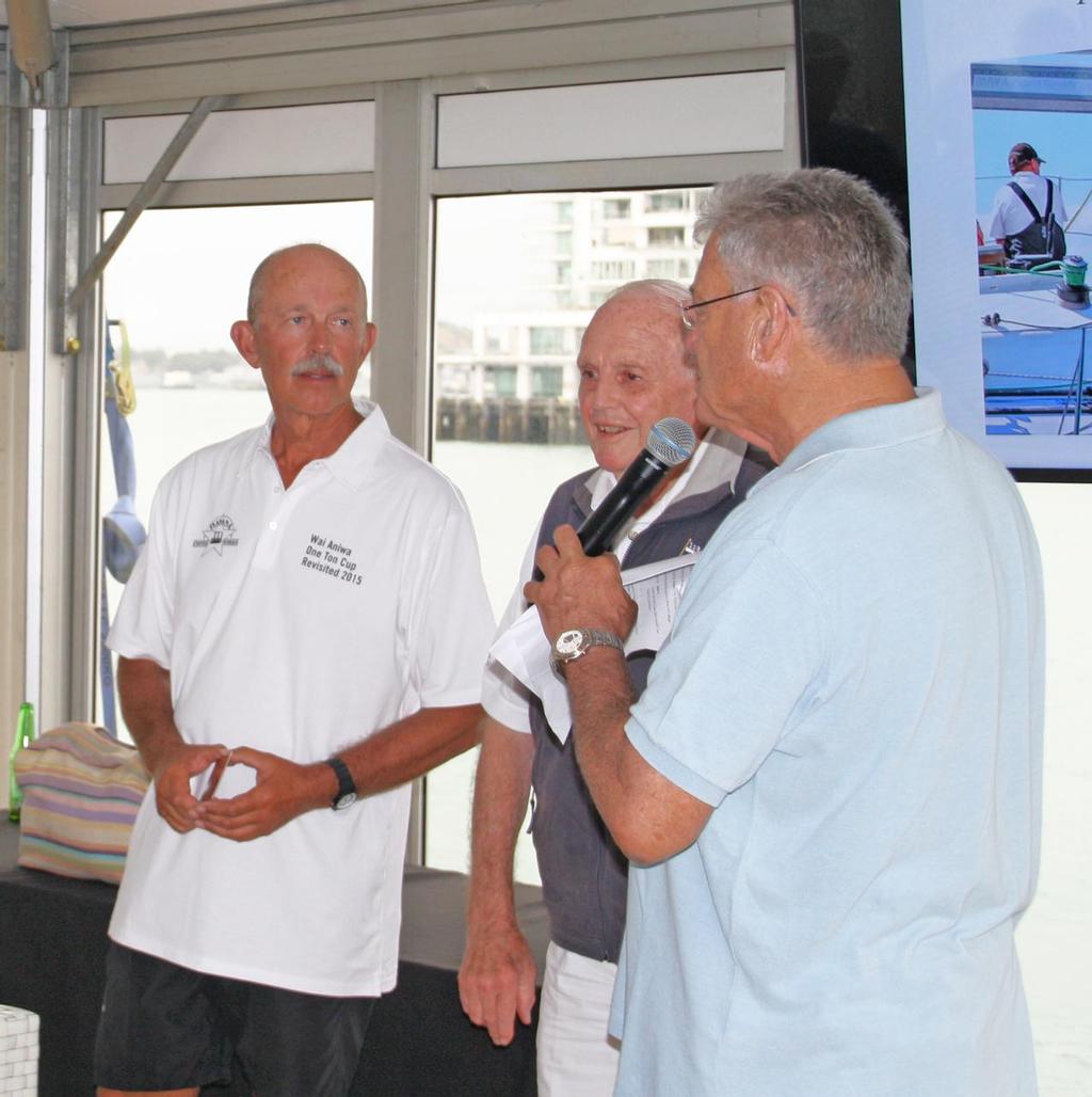 Wai-Aniwa owner/skipper Roger Foley. Wai Aniwa 3rd on IRC © Alan Sefton